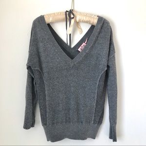 Juicy Couture Wool Blend Backless Sweater